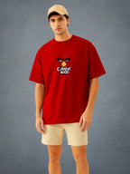 Zwuri Men | Angry Bird - Cherry Bomb Oversized T-Shirt