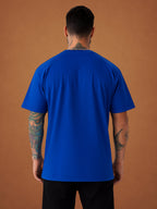 Zwuri Men | Solids - Ocean Breeze Oversized T-Shirt