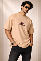 Zwuri Men | Warriors - Caramel Kiss Oversized T-Shirt