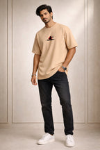 Zwuri Men | Warriors - Caramel Kiss Oversized T-Shirt