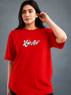 Zwuri Women | Manifest - Cherry Bomb Oversized T-Shirt
