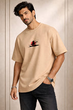 Zwuri Men | Warriors - Caramel Kiss Oversized T-Shirt