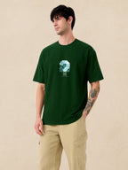 Zwuri Men | You Don’t Know - Jungle Vibe Oversized T-Shirt