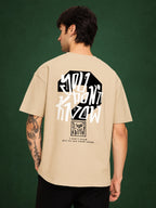 Zwuri Men | You Don’t Know - Caramel Kiss Oversized T-Shirt