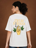 Zwuri Women | Nirvana - Cloud Nine Oversized T-Shirt