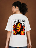 Zwuri Women | Lusty Lips - Cloud Nine Oversized T-Shirt