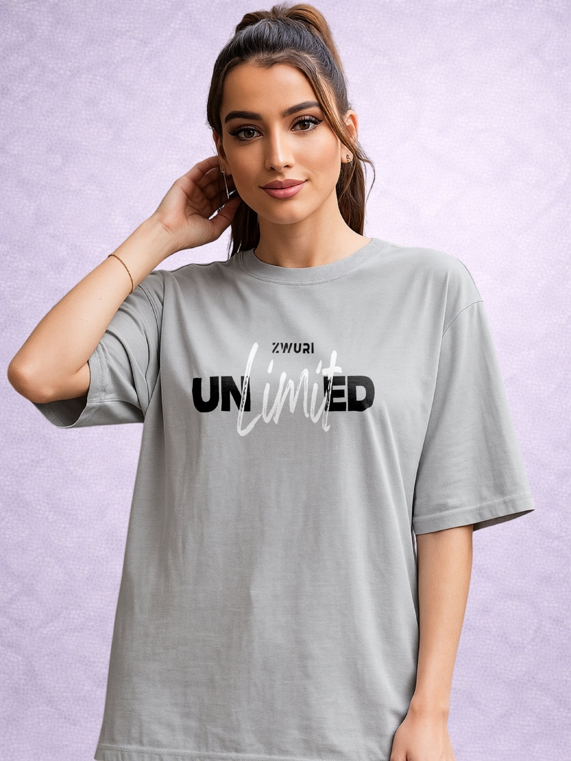 Zwuri Women | Unlimited - Concrete Jungle Oversized T-Shirt