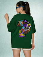Zwuri Women | Aloha - Jungle Vibe Oversized T-Shirt