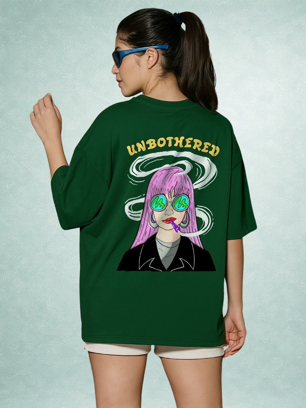 Zwuri Women | Unbothered - Jungle Vibe Oversized T-Shirt