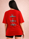Zwuri Women | Off Limits - Cherry Bomb Oversized T-Shirt