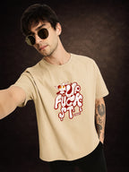 Zwuri Men | STFU - Caramel Kiss Oversized T-Shirt