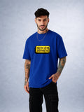 Zwuri Men | Overthink - Ocean Breeze Oversized T-Shirt