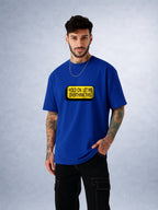 Zwuri Men | Overthink - Ocean Breeze Oversized T-Shirt