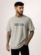 Zwuri Men | Dripping - Concrete Jungle Oversized T-Shirt