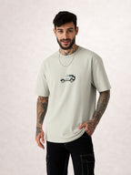 Zwuri Men | Thar - Concrete Jungle Oversized T-Shirt