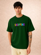 Zwuri Men | Dripping - Jungle Vibe Oversized T-Shirt